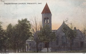 PRESCOTT, Ontario, Canada, PU-1913 ; Presbyterian Church