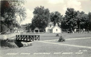 RPPC Postcard; Herbert Hoover Birthplace, West Branch IA Cedar Co. LL Cook D-122