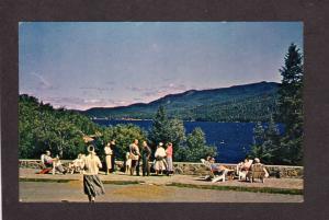 QC Manoir Pinoteau Lake Tremblant Montreal Quebec Postcard Canada Carte Postale