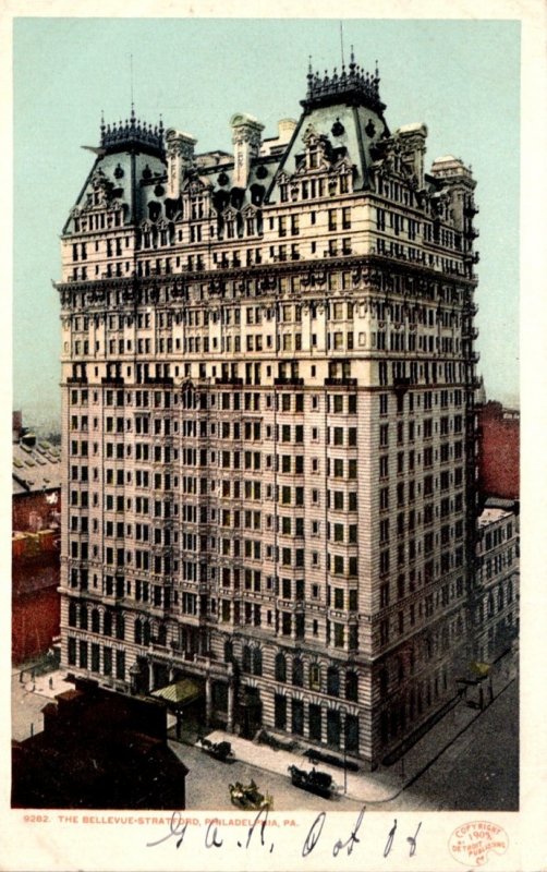 Pennsylvania Philadelphia The Bellevue-Stratford Hotel