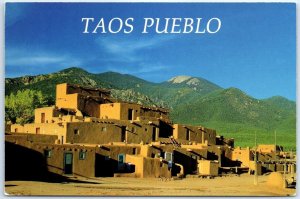 Postcard - Taos Pueblo, New Mexico