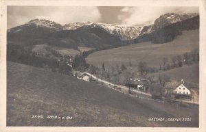 Griesleiten Austria Gasthof Oberer Eggl Real Photo Vintage Postcard JF686795