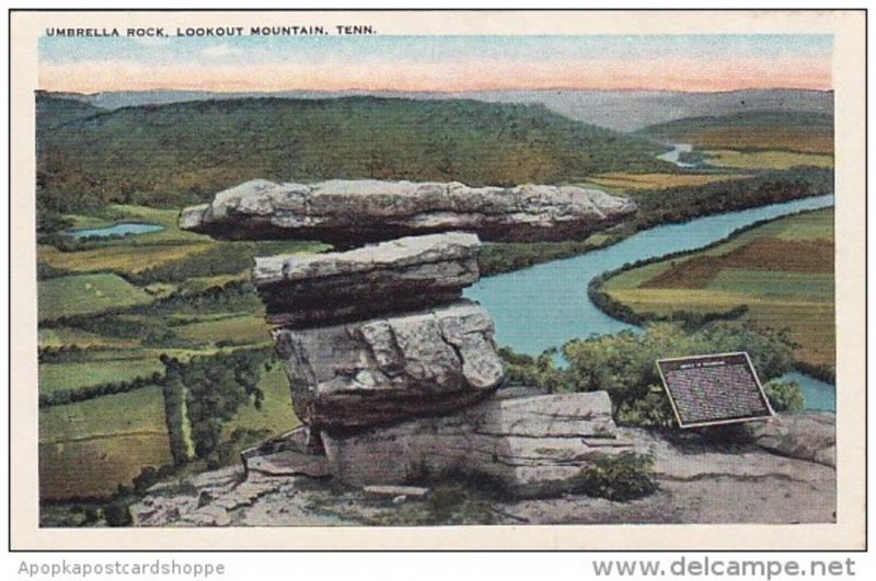 Tennessee Lookout Mountain Umbrella Rock