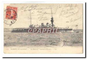  Navy Vintage Postcard Bouvines Armours squadron (boat ship boat)