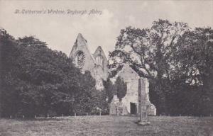 Scotland Dryburgh Abbey St Catherine's Window