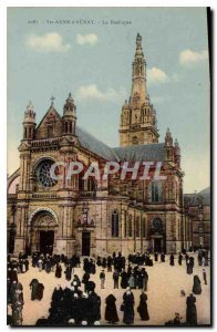 Postcard Old Ste Anne d Auray Basilica