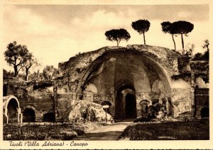 Italy Tivoli Villa Adriana Canopo