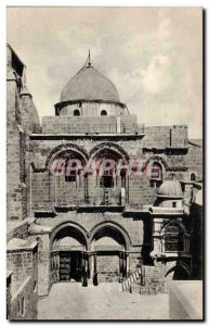 Israel - Jerusalem - Church of the Holy Sepulcher - Holy Sepulcher - Old Post...