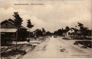 CPA Militaire Camp de SISSONNE - Allée des Cantines (92190)