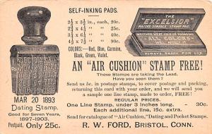 Air Cushion Stamp Advertising Postal Used Unknown 