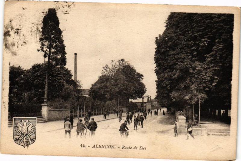 CPA Alencon-Route de Sées (29692)