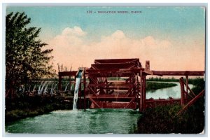 Boise Idaho ID Postcard Irrigation Mill Exterior View Lake c1910 Vintage Antique