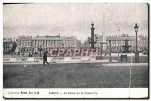 Old Postcard Paris's Place de la Concorde