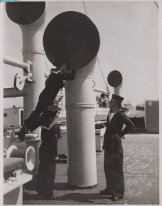 Contraband Control Navy WW2 Ship Service 10x8 War Press Photo