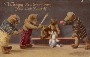  Base Ball Baseball Postcard