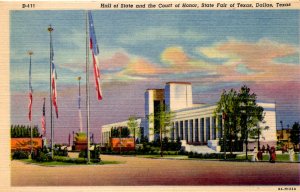 Dallas, Texas - Hall of State & Court of Honor - State Fair of Texas - c1940