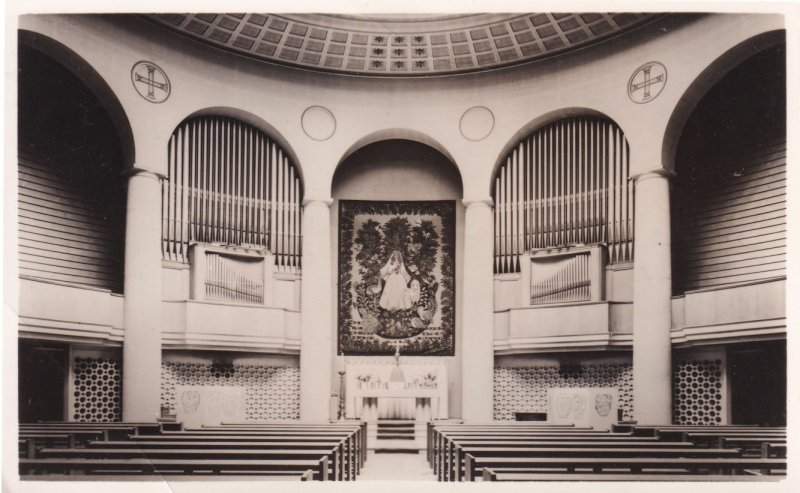 Notre Dame De France Leicester Square Real Photo Organ Postcard