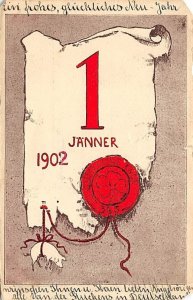 Year Date 1902 Postcard