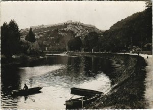 CPM BESANCON BESANCON-les-BAINS - Le Doubs en Aval et la Citadelle (1196907)