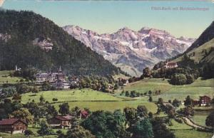 Switzerland Flueli-Ranft mit Mechtalerbergen 1912