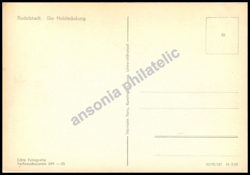 VINTAGE POSTCARD: German Image Post Card