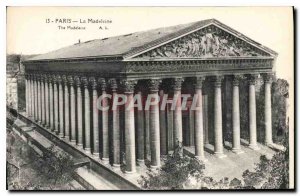 Postcard Old Paris La Madeleine