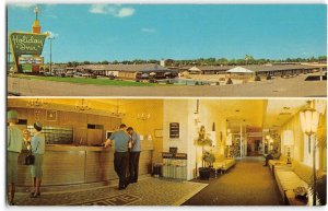 HOLIDAY INN St. Louis, MO Bridgeton ROUTE 66 Roadside c1960s Vintage Postcard