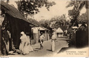 CPA AK Tamatave- La Rue de l'Amiral Pierre MADAGASCAR (819226)