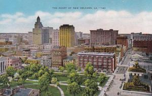 Louisiana New Orleans Skyline View Of Heart Of The City