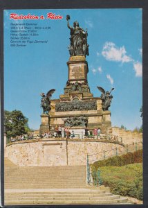 Germany Postcard - Rudesheim Am Rhein Niederwald-Denkmal  RR6820
