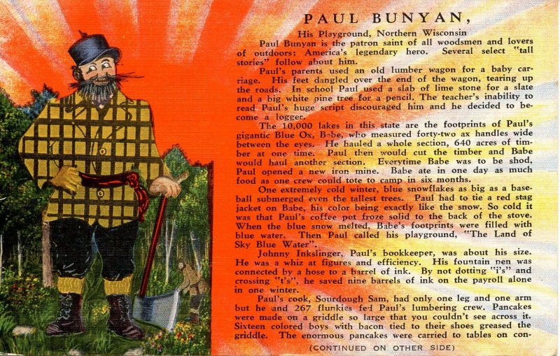 Paul Bunyan - Some Tall Stories