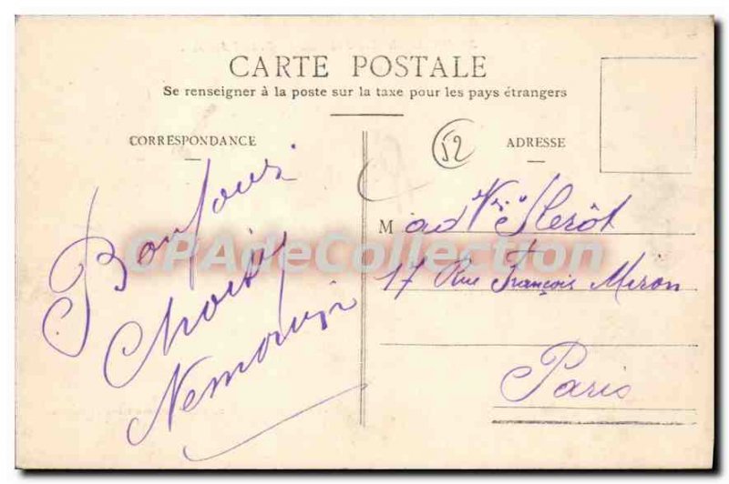 Old Postcard Joinville Le Chateau Du Grand Jardin