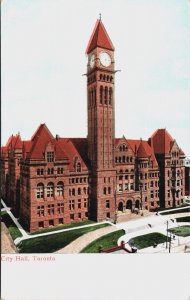 Canada City Hall Toronto Vintage Postcard C094