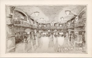 Hotel Statler Buffalo NY New York The Ball Room Advertising Unused Postcard H17