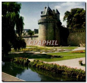 Postcard Modern Vannes Tower Ramparts and Cormetable