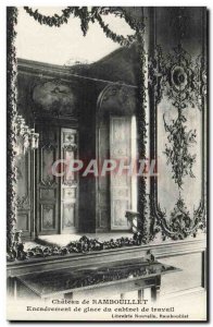 Old Postcard Chateau De Rambouillet Framed Ice's study