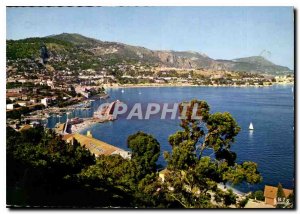 Postcard Modern Reflections of the French Riviera Villefranche sur mer M Port...