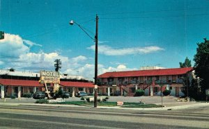 USA Bar X Motel West Colfax Avenue Denver Colorado Vintage Postcard 08.29