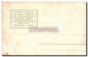 Old Postcard Torino Riva del Po Castelio det Valentino