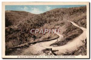 The Ballon d & # 39Alsace - alt 1256 - L & # 39un Seven hairpin turns in a ho...