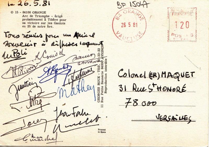 BF15047 orange arc de triomphe erige france front/back image