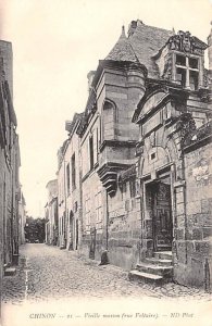 Vieille Maison rue Voltaire Chinon France Unused 