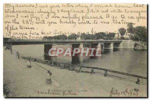 Old Postcard Choisy le Roi Bridge