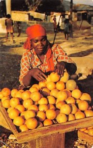 Orange Vendor Petion-Ville Haiti 1958 