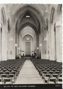Surrey Postcard - The Nave - Guildford Cathedral - Ref 20594A