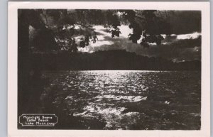 Cedar Beach, Musselman Lake, Ontario, Vintage Real Photo RP Postcard