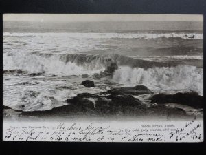 Beside The Chafing Sea: Break,break,break on the cold gray stones, oh! sea c1904