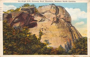 High Cliff, Chimney Rock Mountain Western North Carolina, North Carolina NC