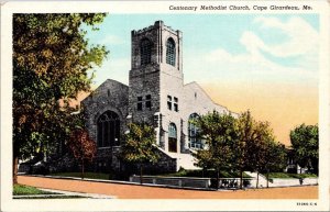 Missouri Cape Girardeau Centenary Methodist Church Curteich