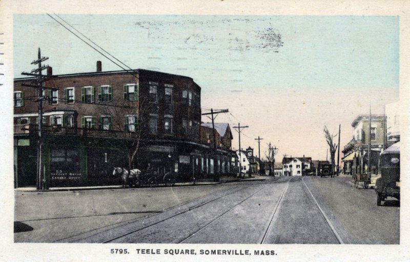 [ New England News ] US Massachusetts Somerville - Teele Square